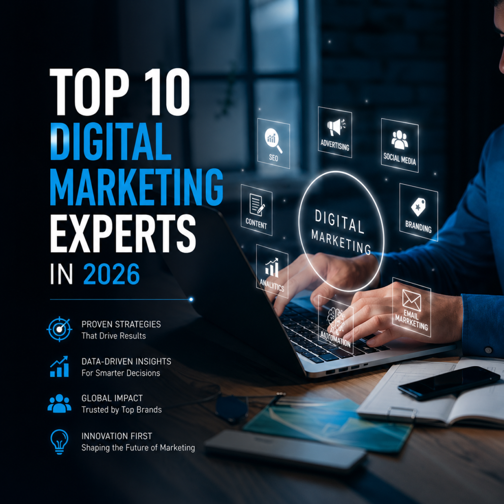 Top 10 Digital Marketing Experts in the World